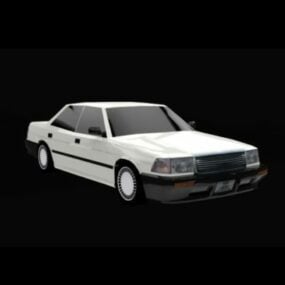 Model 3D starego samochodu Toyota Crown Sedan