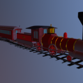 Train Vehicle 3d model