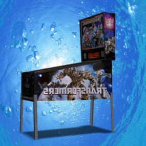 Transformers Game Pinball Machine 3d model