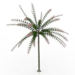 3д модель Растения-Дерева Хакуро Нишики