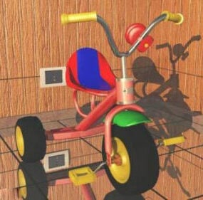 نموذج دراجة ثلاثية الأبعاد قابل للطباعة