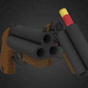 تفنگ تیرانداز سه بعدی سلاح مدل سه بعدی