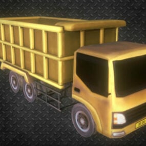 Vrachtwagenafval 3D-model
