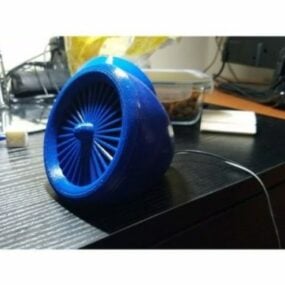 Turbine Speaker 78mm Printable 3d model