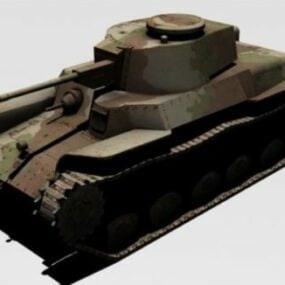 نموذج الدبابة الأمريكية M1 ثلاثي الأبعاد