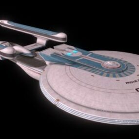 Uss Excelsior Spaceship 3d model