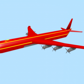 Modelo 1d de aeronave bombardeiro Mk3