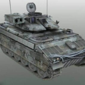 Neuvostoliiton Tank Btr 80a Apc Vehicle 3D-malli