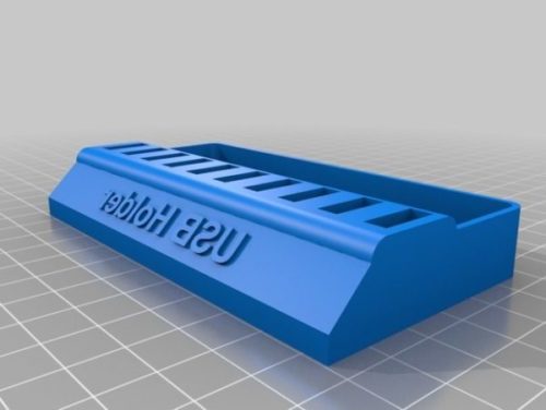 Printable Usb Holder With Storage Box