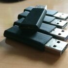 Custodia sottile USB stampabile