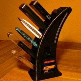 USB 棒支架可打印 3d 模型