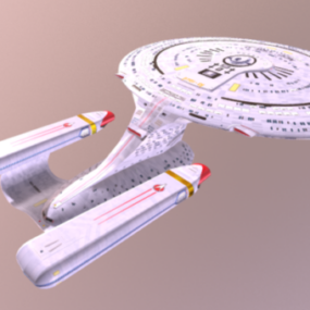 Uss Enterprise Sci-fi Spaceship 3d model