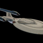 Дизайн космічного корабля Uss Enterprise