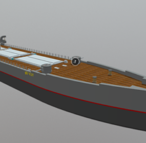 Ghost Pirate Ship 3d model