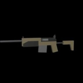 Weapon Unturned Sabertooth Gun 3d model