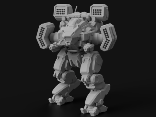 Viking Robot Battletech Character