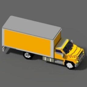 Cargo Van Auto 3D-model