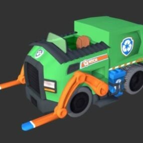 Gaming Vehicle Rocky 3d model