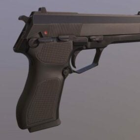سلاح فيكتور Sp1 مسدس يدوي نموذج ثلاثي الأبعاد