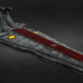 Venator Star Destroyer Spaceship 3d model
