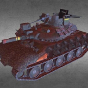 Venezuela Light Tank M-551 3d model