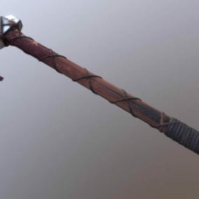 Model 3D broni topora wikingów