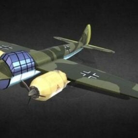 Ju88 爆撃機 Ww2 航空機 3D モデル