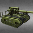 Warhammer War Tank Basilisk Model
