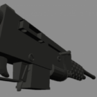 Wastelande Rifle Army Attack Gun