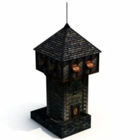 Μεσαιωνικό 3d μοντέλο της Σκοπιάς