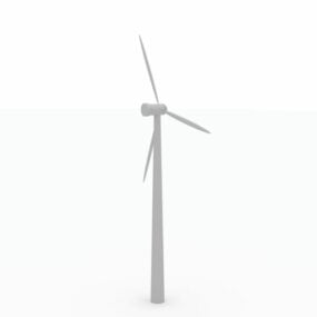 Model 3D turbiny wiatrowej