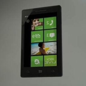 Windows Phone Design 3D model