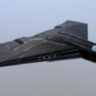 Military X-b23 Bomber Aircraft Concept