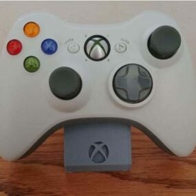 Modelo 360D do controlador Xbox 3 para impressão