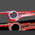 الخيال العلمي Xeno Blade تصميم سلاح