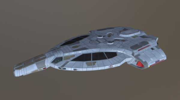 Yaris Class Sci Fi Spaceship Free 3d Model Obj Open3dmodel