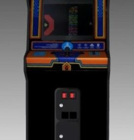 Yars Upright Arcade Arcade Game Machine 3d model