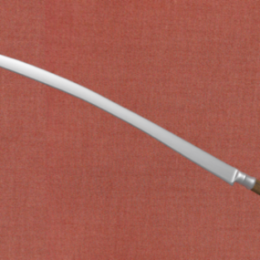 Yatagan Sword Weapon 3d model