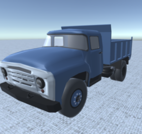 Zil Truck Vehicle 3d model