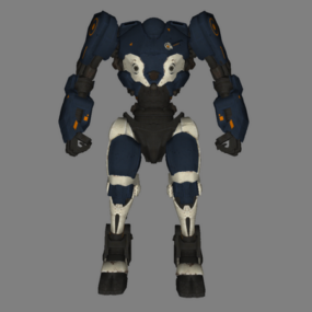 Zorn Sci-fi Robot 3d model