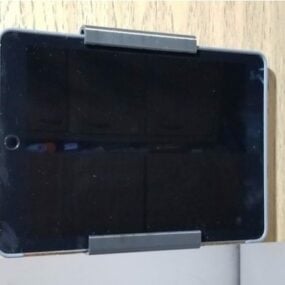3D model s držákem na stěnu pro tablet Ipad Pro pro tisk
