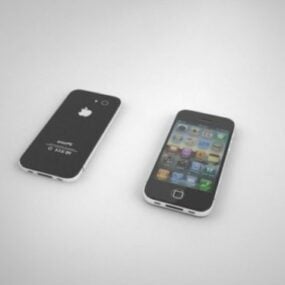 Modello 4d del telefono Apple Iphone 3s