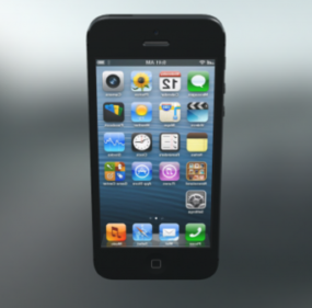 Apple Iphone 5 Smartphone 3d-modell