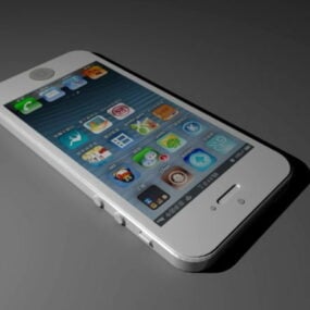 Iphone 5 smartphone 3d-modell