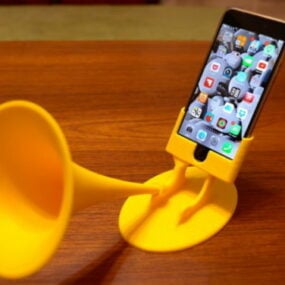 Iphone 6 Plus Grammophonhorn Druckbares 3D-Modell