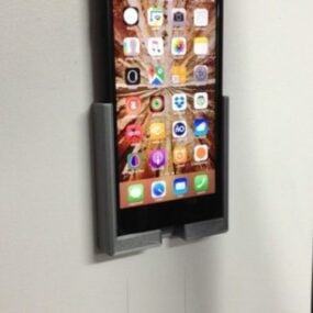 نموذج قابل للطباعة لهاتف iPhone 7 Plus على الحائط ثلاثي الأبعاد