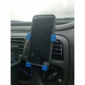 Utskrivbar Iphone Se Car Vent Mount 3d-modell