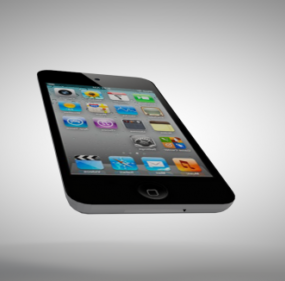 Apple nuevo iPod Touch 4g modelo 3d