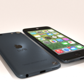 Apple iPod Touch Gen 5e 3D-model