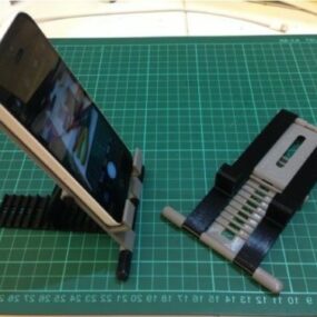 आईस्टैंड फोन स्टैंड प्रिंट करने योग्य 3डी मॉडल
